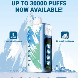 ELFBAR Ice King冰王王嘉尔同款一代30000口一次性电子烟